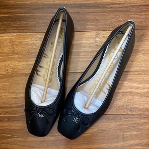 Sam Edelman classic black ballerina flats -never worn